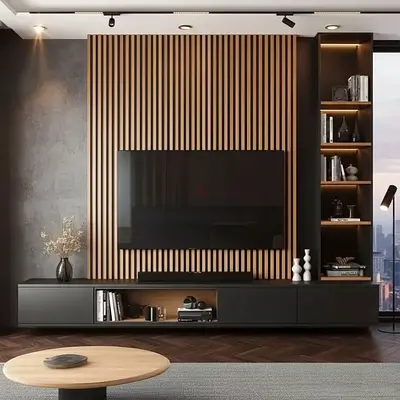 Lilia Entertainment Unit – Elegant TV Cabinet with Modern Storage