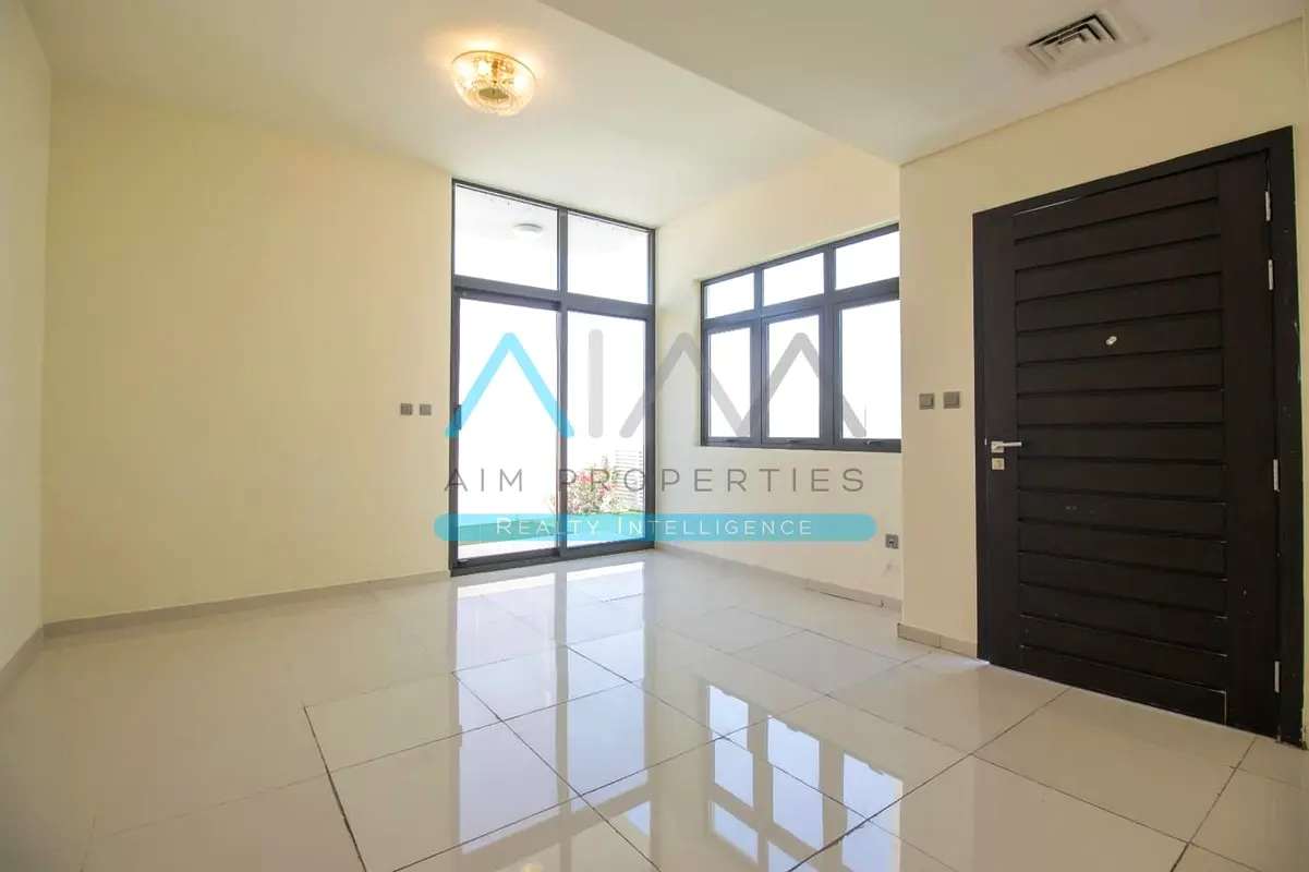 3BR With MaidRooom Villa | Aster | Balcony & Garden View | Unfurnished