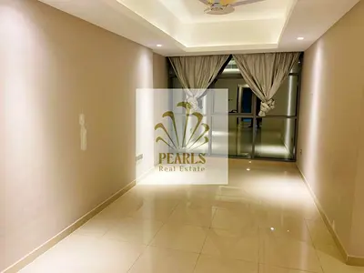 Luxury 1BHK Gulfa: Master bd, hall, 2 baths, fitted wardrobes, gym, pool, parking, near transport.