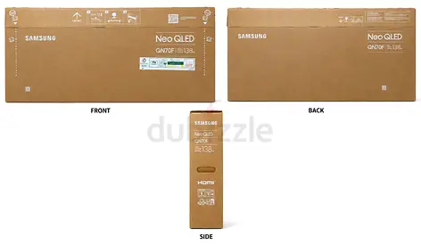 QN70F SAMSUNG TV BOX(ONLY BOX)