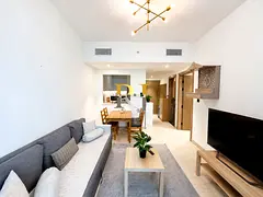 Furnished 1BR | Balcony | Creek & City Views | Premium Location