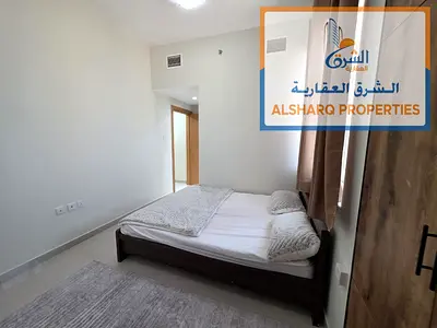 Emirates City For Rent Unfurnished Two bedrooms and a living room Two bathrooms Central air conditioning and cooling system Easy access to Sharjah and