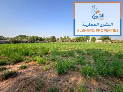 for Annual Rent in Sharjah – Al Zubair Area A great opportunity to rent half of a farm with a spacious area of 80,000 sq. ft. in Al Zubair, Sharjah,