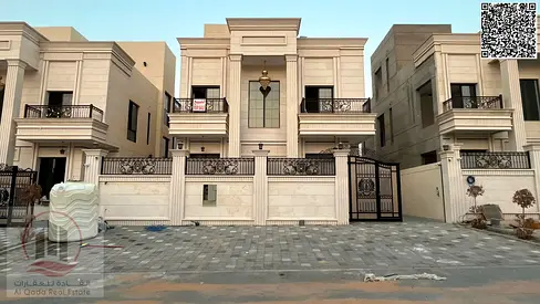 للبيع بمنطقة الحليو | فيلا كلاسيك 6 غرف ومجلس وصالة وروف بسعر شامل رسوم التسجيل