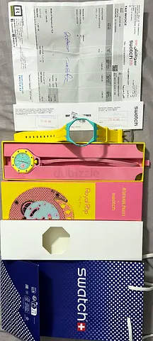 Swatch x Audemars Piguet Royal Pop OTG ROZ – Complete Set