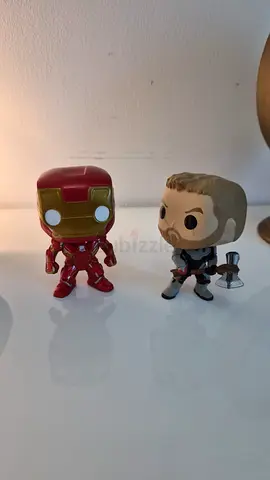 Two Funko pops without boxes