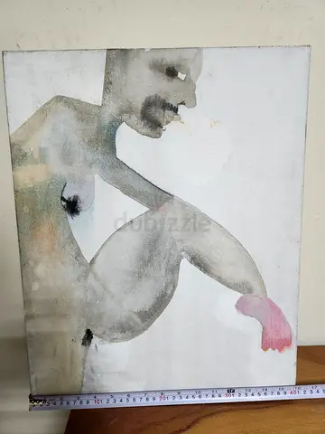Original Artwork by Hind Zaman – Mixed Media / Canvas (50 x 40 cm)