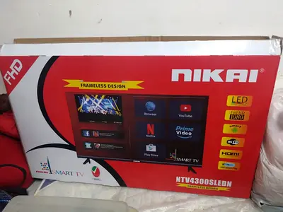 Nikai 43" Smart LED TV (NTV4300SLED) - Boxed
