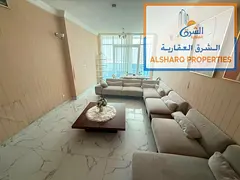 Furnished Two Bedroom Apartment In Al Waha Towers With New Furniture High Floor Balcony Gym And Pool