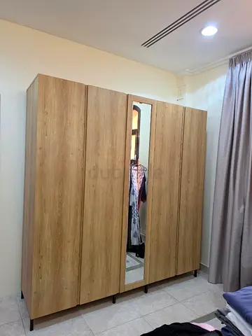 Closet / Wardrobe: Anders 5-Door Wardrobe Home Center