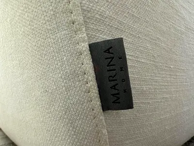 As perfect condition marina home three seater sofa