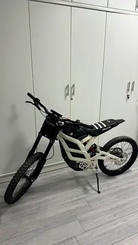White coated powder 79 bike falcon pro