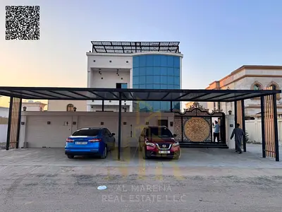 Al Rawda – Ajman | Land area 5,000 sq ft | 6 master bedrooms | Private pool | Electricity, water and air conditioning included