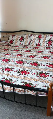 King size bed for sale with mattress