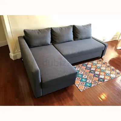 Grey L-Shaped Sectional Sofa