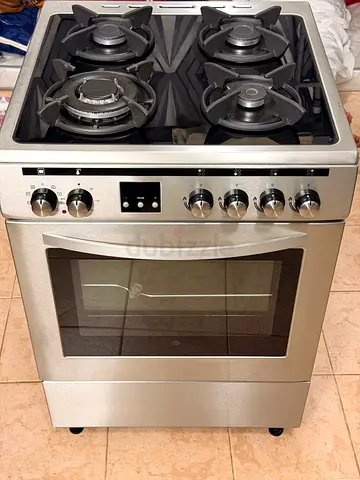 Hoover Top 4 Burner Gas Down Oven Electric Cooker Range Size 60cm
