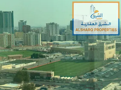 شقة غرفتين وصالة للإيجار السنوي في أبراج الواحة – تور 1 | عجمان