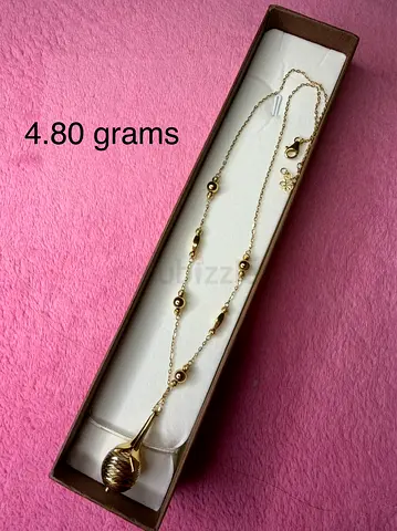 18k Gold Necklace with receipt