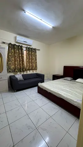 Furnished Room Attached Bathroom in 1 bhk for family near city center