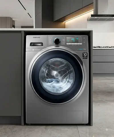 Samsung 9kg Washing Machine – Latest Model | Digital Display | 60×60cm