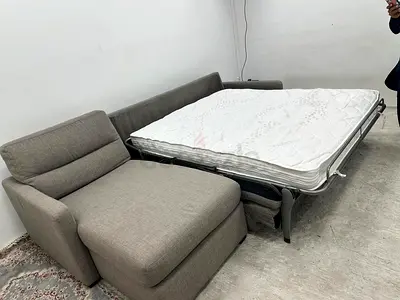 As perfect condition marina home lshape sofa bed