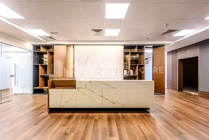 Semi Fitted Office | Prime Location | DED License