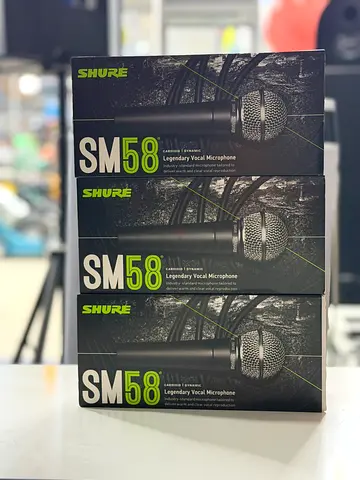 Shure SM58 (with switch ) Corded Microphone