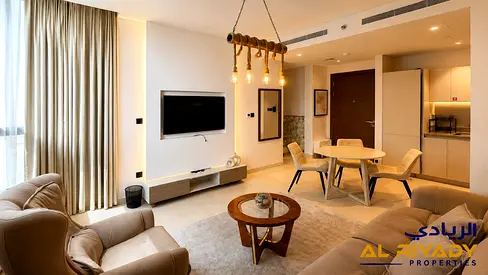 Furnished 1BR | Sobha Creek Vistas A | Open-Plan Layout | Downtown & Park View