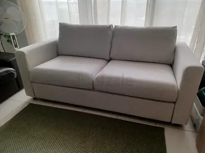 Brand new condition ikea vimle lshape sofa bed beige
