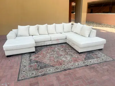 Perfect condition The One KINGSTON Ushape SOFA BEIGE