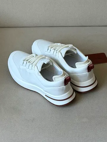 White loro piana Week and walk Evo sneakers