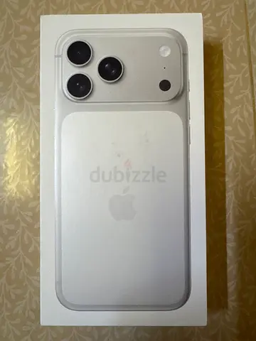 Iphone 17 Pro max Silver Brand new [Not Open box] TDRA