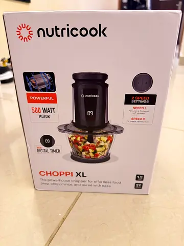Nutricook Choppi XL 500W Food Chopper