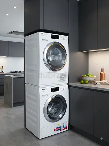 Miele Stacked 9kg Washer & Dryer Set – Excellent Condition | Free Delivery | Premium German Quality