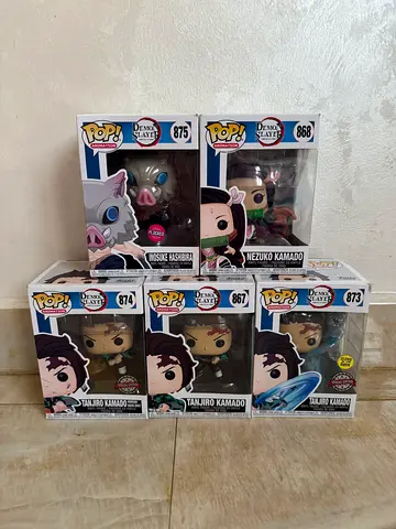 Demon Slayer Funko Pop Bundle (Set of 5) - Special Editions Included
