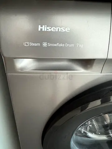 Hisense 7Kg Front Loading Washing Machine, 1200RPM, 15 Wash Programs