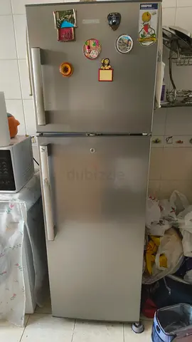 Geepas - Silver Top-Freezer Refrigerator - very Good Working Condition