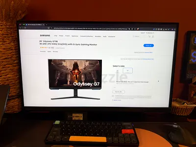 Samsung 28" Odyssey G7 BG702, 4K UHD & IPS Panel Smart TV