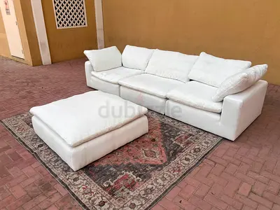 Perfect condition Marina home Feather filled Corner Sofa