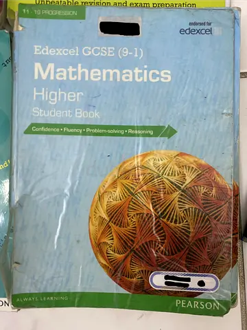GCSE math textbook - good condition