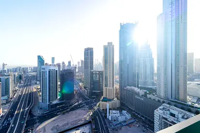 شقة استديو في وسط مدينة دبي / تبعد 2 دقيقة عن مول دبي و برج خليفة و سوق البحار
