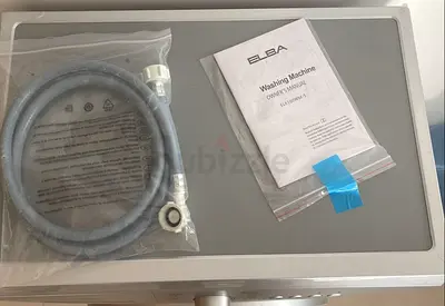 Elba washing machine inlet hose and user manual - unused parts