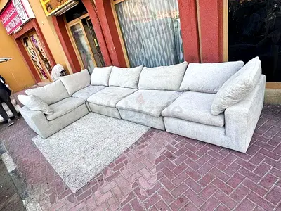 Comfortable Pan Home Corner Sofa Sets
