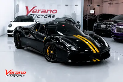 2017 Ferrari 488 Spider | Full Carbon Package | Nero Daytona | Pristine Condition
