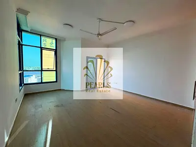 3-bedroom apartment with hall and sea view in Al Khor Towers, prime location, spacious, central AC,