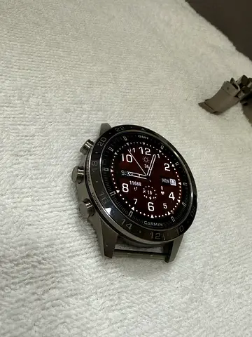 Garmin MARQ Aviator (Gen 2) Titanium Smartwatch - Excellent Condition