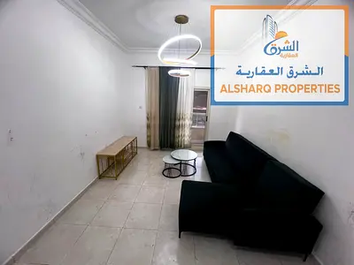 2BHK in Gulf Tower Emirates City, unfurnished, central AC, free parking and prime location.