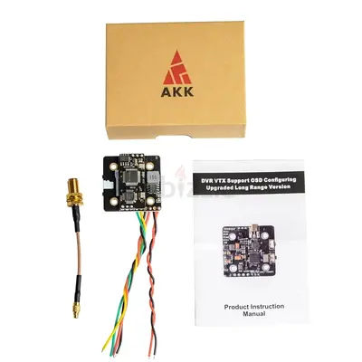 AKK DVR VTX FPV Video Transmitter Board with OSD - Long Range