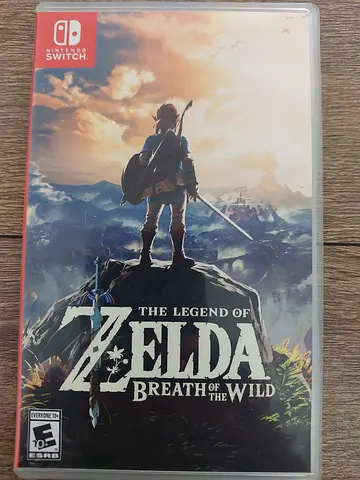 The Legend of Zelda: Breath of the Wild (Nintendo Switch) - Game Cartridge with Case