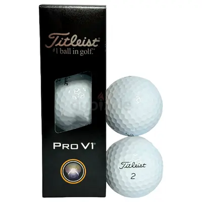 Titleist Pro V1 Golf Balls (White, 3pk) Sleeve